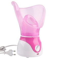 얼굴스팀기 페이스스티머 얼굴 분무기 음이온 페이셜 스티머 60ml 전기 스파 스팀 모공 클렌징 피부 가습, 03 EU Pink