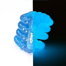 Tangle扭扭樂 解壓夜光Glow 官方正版 ADHD專注力訓練手指玩具, 【原裝正品Tangle】2601夜光-藍, 1個