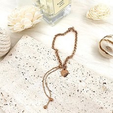 로즈골드 체인 써지컬스틸 패션 발찌iri8+5ZCa