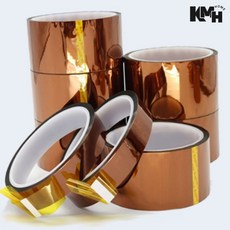 내열 폴리이미드 테이프 전자부품 회로기판 절연 보호, 캡톤테이프-12mm, 캡톤테이프-12mm