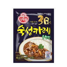 오뚜기 3일 숙성카레 순한맛, 80g, 2개