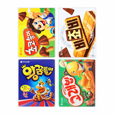 까까맛 교통카드 IC카드 캐릭터 정품 교통카드 (초코송이/비초비/고래밥/왕꿈틀이), 1개, 고래밥