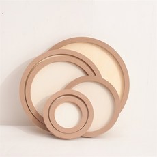 MDF 공간작품 깊이가있는 원형 액자 WD1971 깊이 1.8cm 6종 택1, 직경 35cm [WD1975] ___