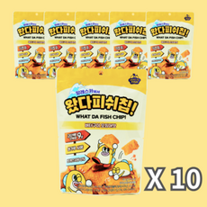 프로틴 과자 고단백 다이어트 글루텐프리 스낵 왔다피쉬칩 버터구이 오징어맛 [8+2 가성비 세트] 20%