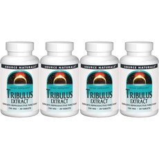 소스내추럴스 트리뷸러스 남가새 추출물 750mg 테블릿, 4개, 30개