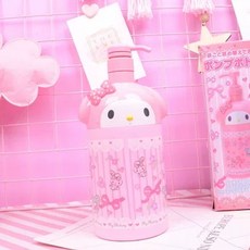 키티 마이멜로디 샴푸 1000ml 공병 디스펜서 세제, 1개, H. 1000ML 멜로디 로션 병