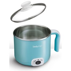 【貴夫人】KY-100 快煮鍋 304不鏽鋼 電煮鍋 附蒸架 小資 2段溫控 燉蒸煮方便鍋, 1個