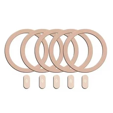 호환 아이폰 호환16 15 14 휴대폰 핸드폰 라이트닝 맥세이프 호환 무선 차량용 충전기 스티커용 마그네틱, 11 5 Gold