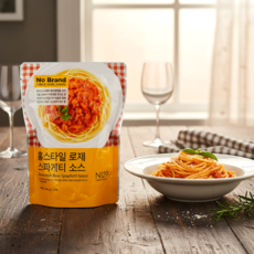 노브랜드 홈스타일 로제 스파게티 소스, 2개, 400g