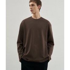 DRAW FIT 하이 벤트 레이어드 티셔츠 [BROWN] 212103