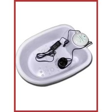 가정용 족욕기 화이트 온열기 휴대용 발 욕조기 대형, H8803B EU 규격 (풋배스 미포함), 1개