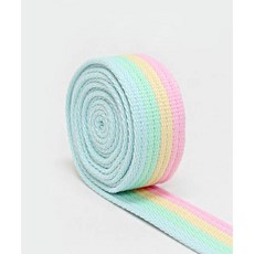 퀼트스타 파스텔 레인보우 가방끈 30mm, 1개