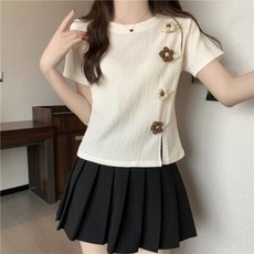 PETITBATH 여성 여름 반팔 상의
