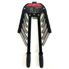 바티즈 파워조절 핸들 회전식 강도 조절 완력기, 1개, 검정