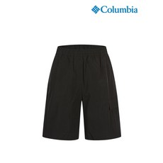 컬럼비아 여성 시그니처 반바지 블랙