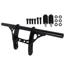 適用於 Harley XL883/1200/X48/72 (2004-2025) 一字型引擎保桿 黑色