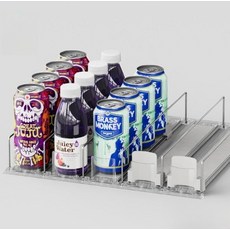 냉장고 음료 정리 레일 보충 편의점 마트 냉동고 부스터, 225mm x 310mm 3개 팩
