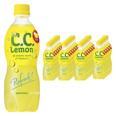SunTORY 三得利 C.C. Lemon, 24瓶, 500ml