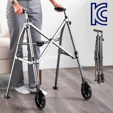 닥터실버존 KC안전인증 노인보행보조기 보조보행기 접이식 실내용 환자용워커, 1개