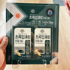 내추럴박스 초록입홍합오일 캡슐, 30정, 1개