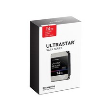 [WD공식총판점] Ultrastar HC555 14TB WUH722014CLE6L4 1PACK 패키지 무상3년 서버 NAS