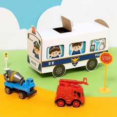 교통기관 골판지, 유치원버스