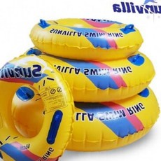 물놀이 원형 손잡이 튜브 수영장 바다 워터파크 여름 휴가 레저 물놀이용품 성인용, 1개, 원형튜브85cm