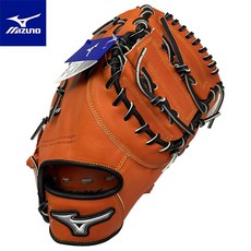 MIZUNO 美津濃 棒壘球手套 硬式一壘手手套 橘/黑 1ATFH23400 52, 1個