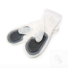 리치썬샵 실리콘 수세미 장갑 실리콘브러시장갑