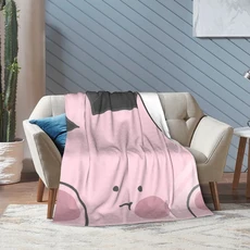 이탈리아 브레인로트 재미있는 AI 밈 담요 커버 텅 사후르 플란넬 침대용 초부드러운 따뜻한 다기능 이불