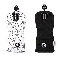 골프클럽 유틸리티 헤드커버 모던 클럽보호 그물패턴 35764PC 1(ea), 화이트