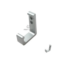 [삼마누] 벽행거 벽고정걸이 벽옷걸이 옷걸이, 3)흑색/소, 1개