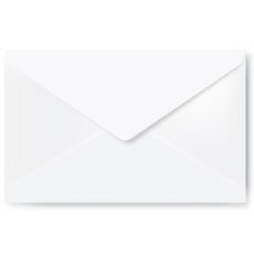 카드봉투 청첩장봉투 엽서봉투 대 135x195mm 100장, 화이트