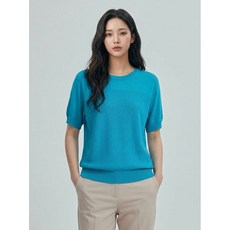 올리비아하슬러 블루 선데이 라운드넥 스웨터 OHCMSW101