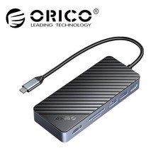 오리코 C타입 8 in 1 M.2 SATA & NVME SSD 겸용장착가능 USB3.2 PD100W SD&TF HDMI 멀티허브 OM28P-G2, 1개