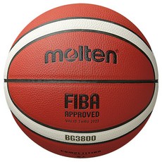 몰텐 농구공 BG3800 6호 7호 FIBA 공인구 태국정품, 7호 (정식규격), 1개