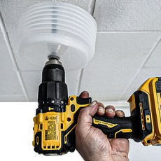 홀커터 홀쏘 방진집진기 먼지커버 분진커버 천장 구멍 벽 타공 사이즈 대 160mm, 1개