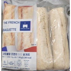 코스트코 샤또블랑 프렌치 하프 바게트 170gX8입 냉동빵 겉바속촉, 8개, 170g