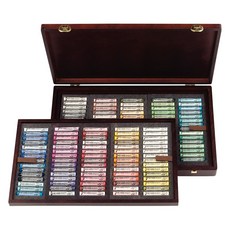 Rembrandt 專家級粉彩條 豪華木盒套組-150色, 1個