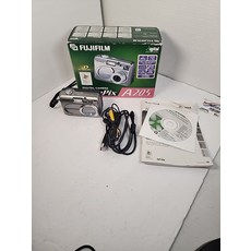 후지필름 파인픽스 A205 Y2K 디지털 카메라 (사용 설명서 포함) - 작동 테스트 완료 (메모리 카드 없음)
