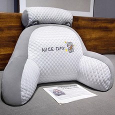 허리 발 받침 의자 허리쿠션 소파 머리 베개 사무실