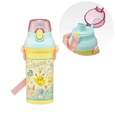 포켓몬스터 원터치 물병 물통 소풍 휴대용 어린이 유아 아동 초등 8432, 1개