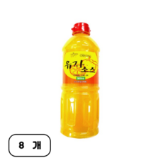 이엔 유자 소스 드레싱, 900ml, 8개