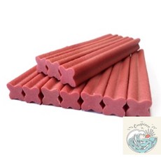 밀짚모자 상단 뉴트리오 딸기 덴탈껌 8개입 개껌 소형견간식 치석제거간식