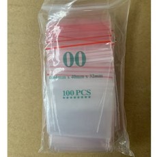 PE夾鏈袋 小尺寸 100入, 00號