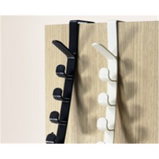 도어행거 후크 방문옷걸이, 화이트, 1개