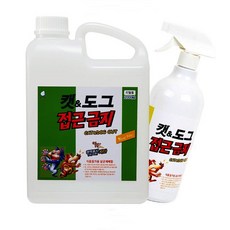 강아지고양이 접근금지 훈련스프레이 배변 테러방지 영역표시 스크레치예방 리필용2000ml, 1개