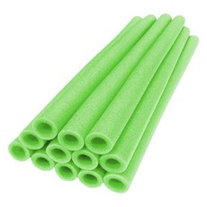 트램폴린 폴 보호용 폼 슬리브 12개입 (40cm) 설치 간편 휴대 가능 기존 액세서리 직접 교체 가능, PE 폼, 녹색