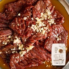 변미자의 용지봉 양념 안창살 4팩+양념 토시살 4팩, 8개, 300g