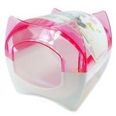 줄리 친칠라 목욕장 JP164(핑크) 다람쥐 기니피그, 1개, 390g